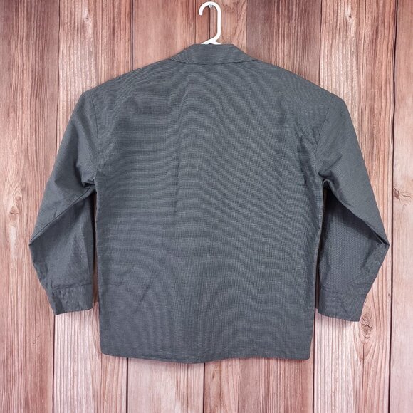 Vintage Blue Collar BC Ethic Mens XL Button Up Long Sleeve Shirt Made in USA - Picture 3 of 12